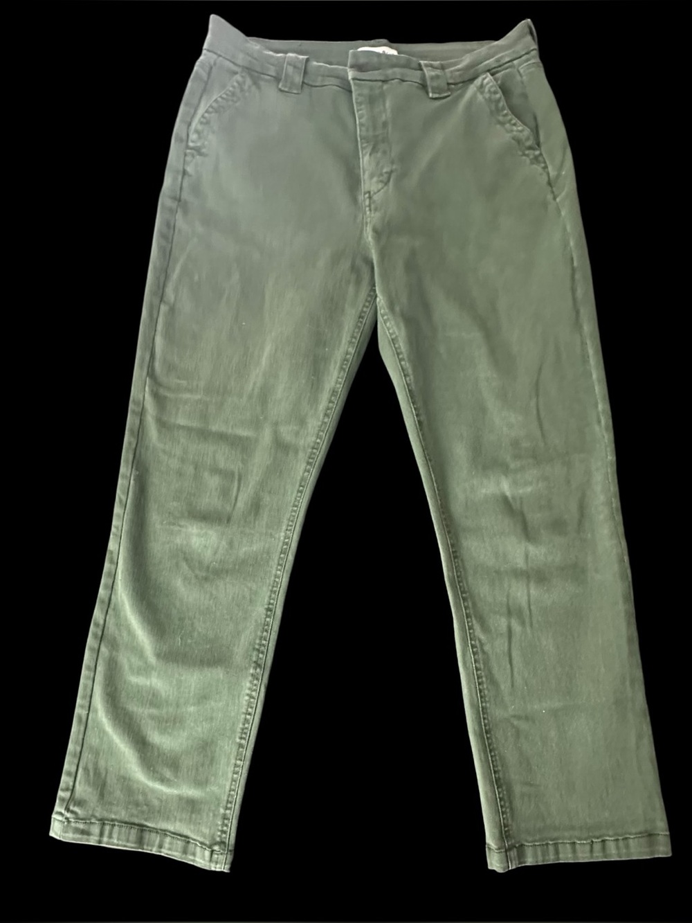 Studio Blue Women’s Straight Jeans Olive SZ 30 Worn Once!